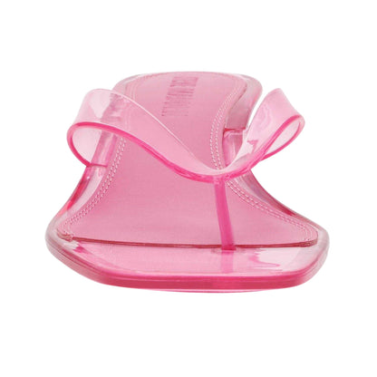 Pink - Lifestyle - Steve Madden Womens-Ladies Kitten Heel Thong