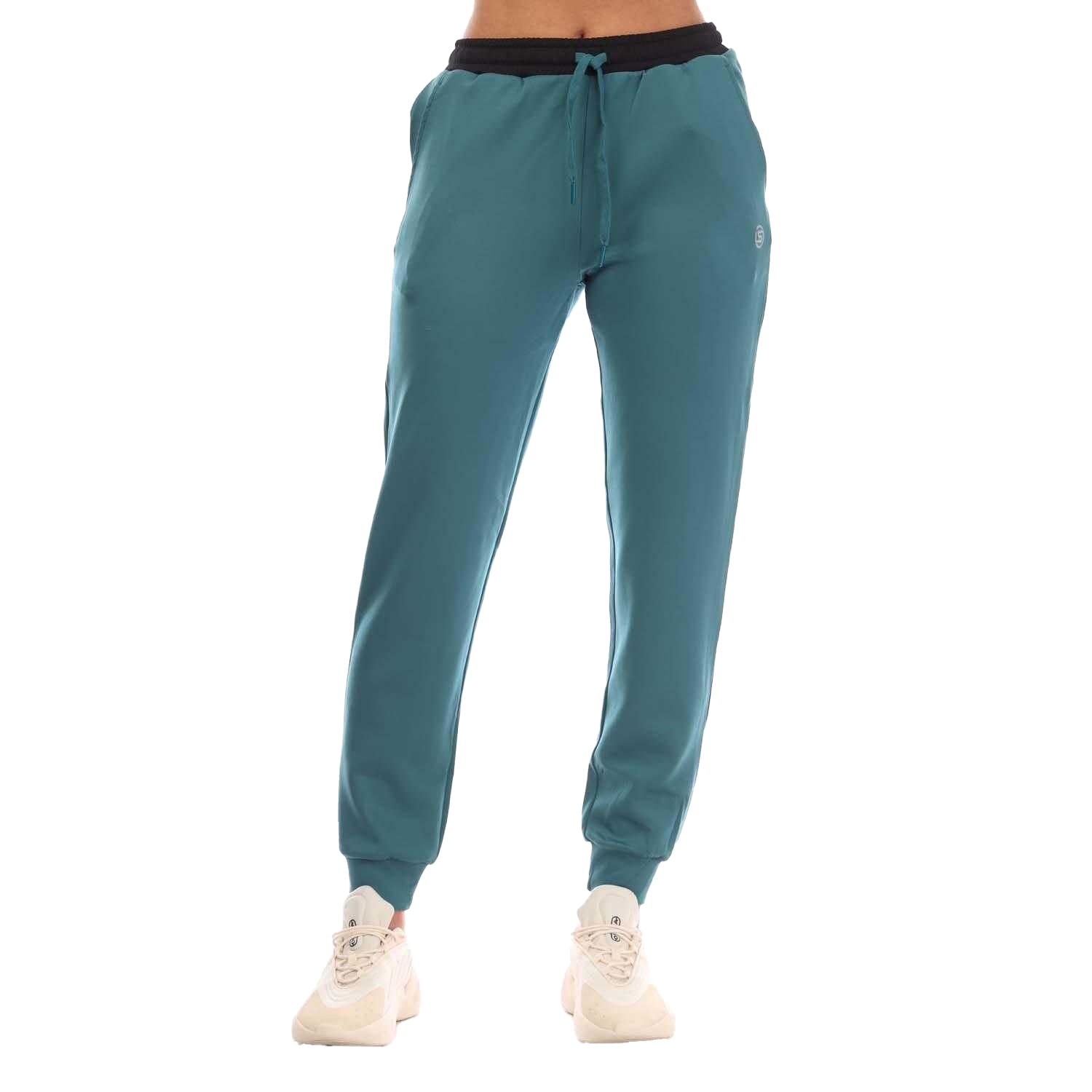 Teal - Front - Skins Womens-Ladies Series-3 Jogging Bottoms