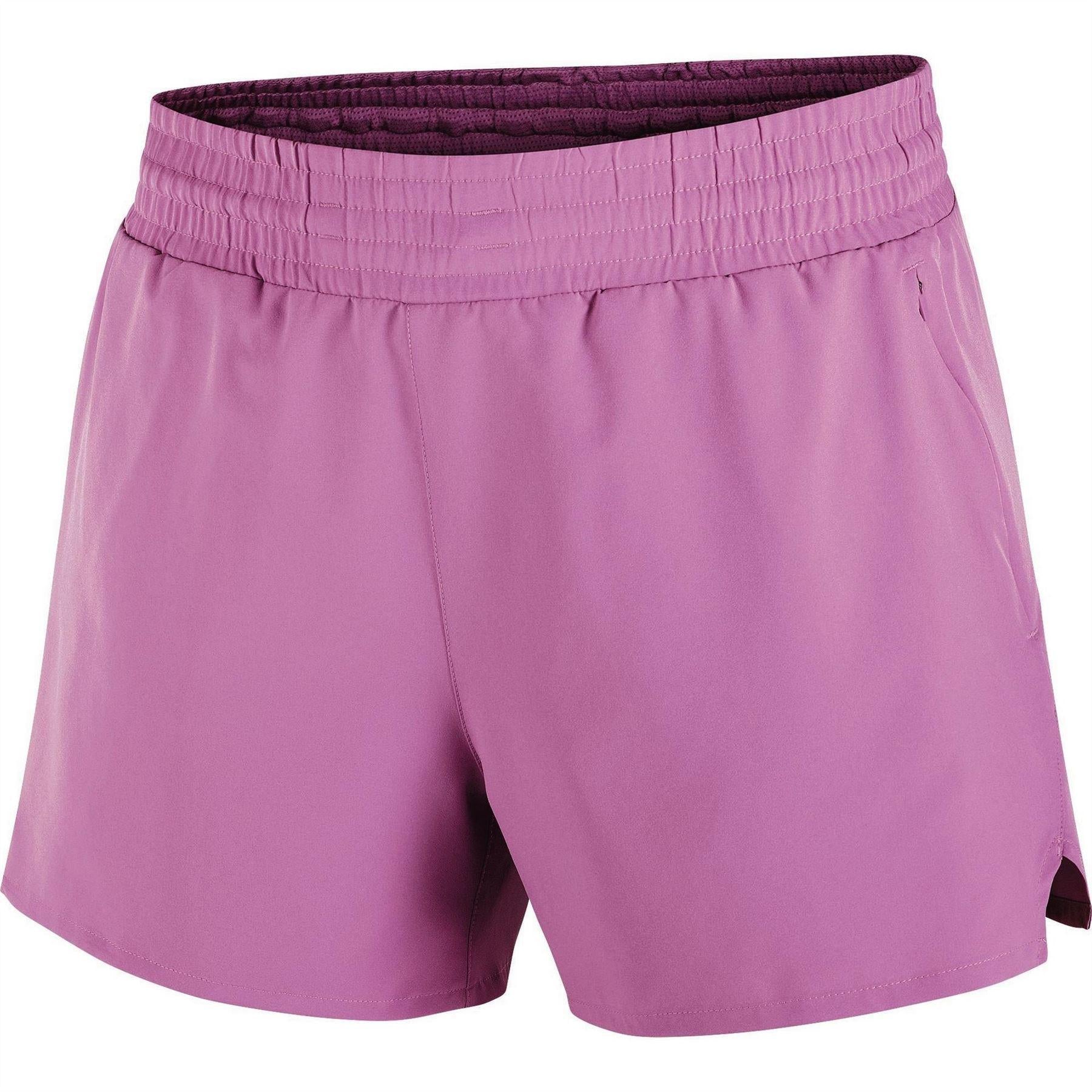 Purple - Front - Salomon Womens-Ladies Shakeout Core Running Shorts