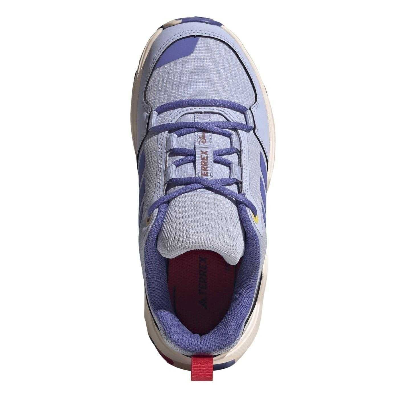 Violet-Blue-Ruby Red - Lifestyle - Mickey Mouse Childrens-Kids Terrex AX4R Adidas Flat Walking Shoes