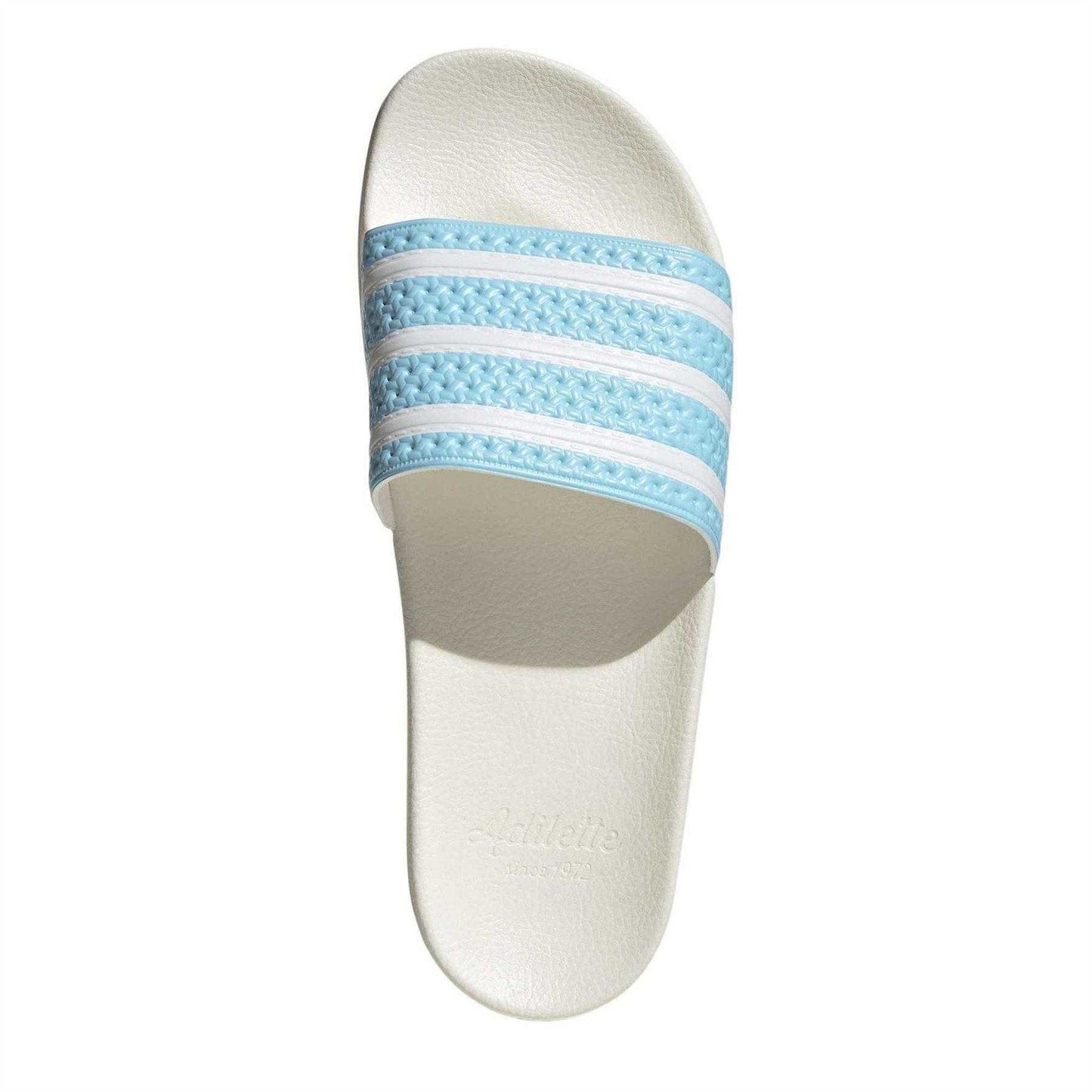 Bliss Blue - Lifestyle - Adidas Mens Adilette Striped Sliders
