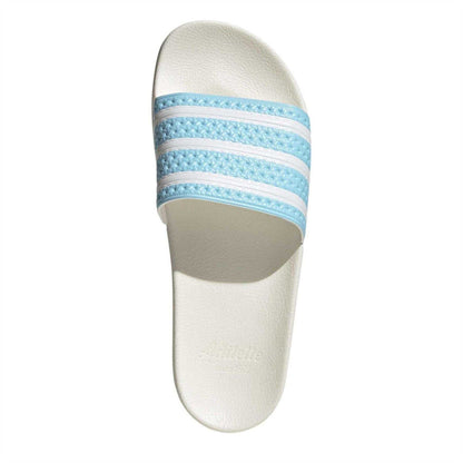 Bliss Blue - Lifestyle - Adidas Mens Adilette Striped Sliders