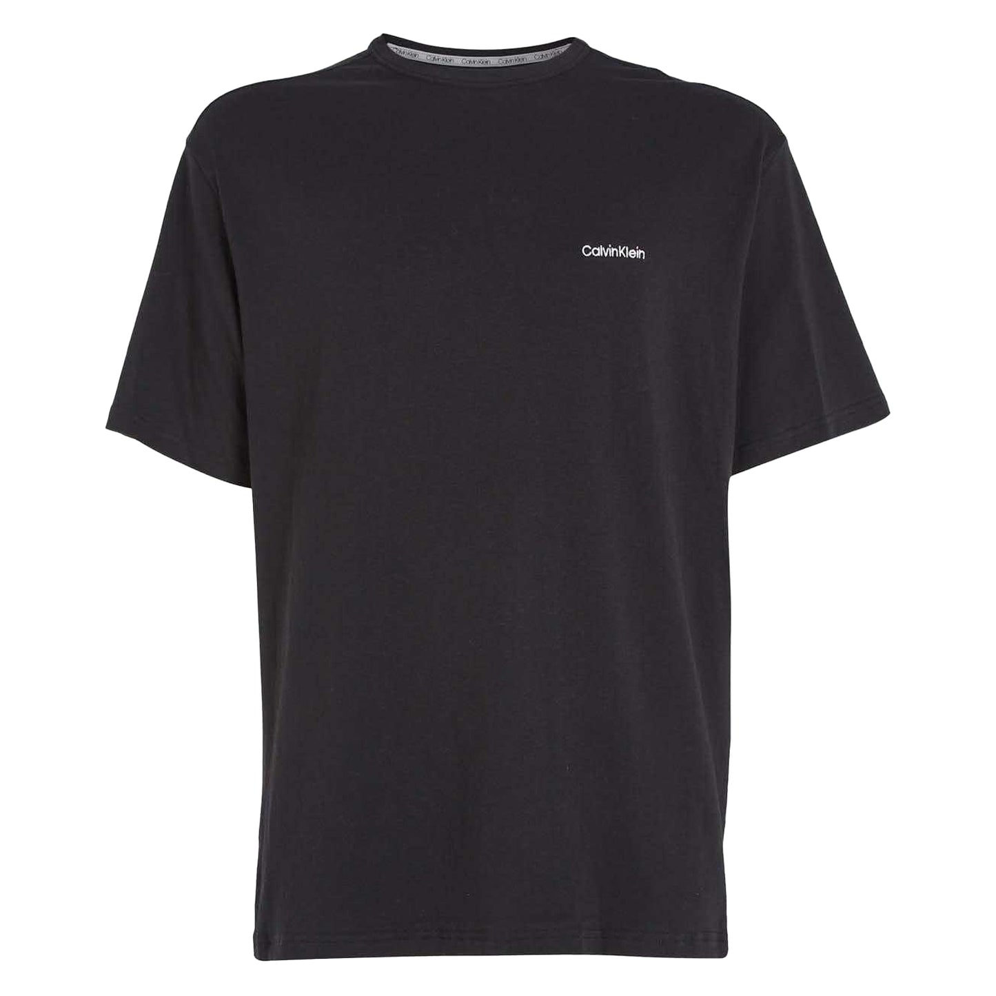 Black - Front - Calvin Klein Mens Lounge T-Shirt