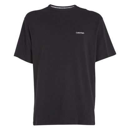 Black - Front - Calvin Klein Mens Lounge T-Shirt