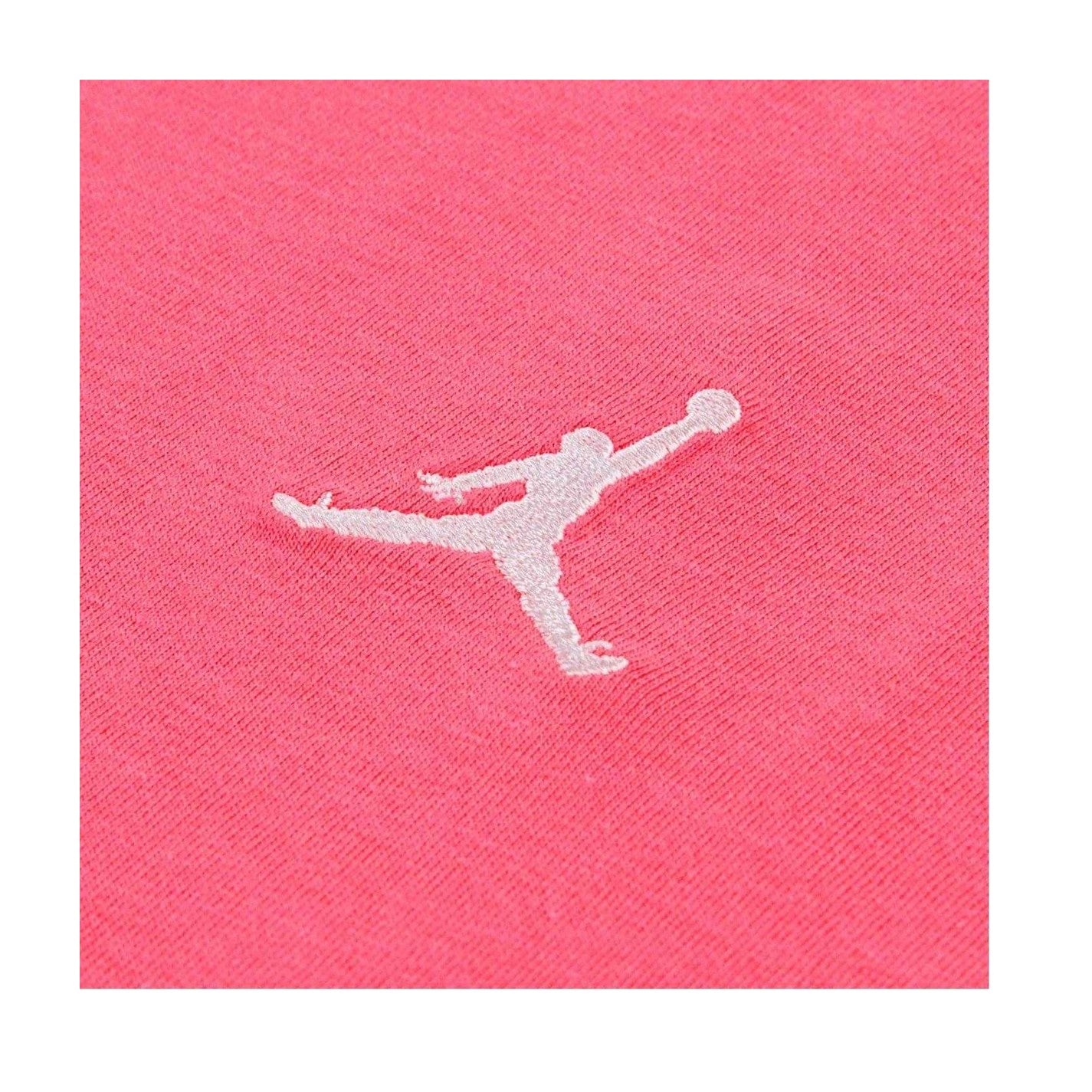 Pink - Side - Nike Girls Logo Crop T-Shirt