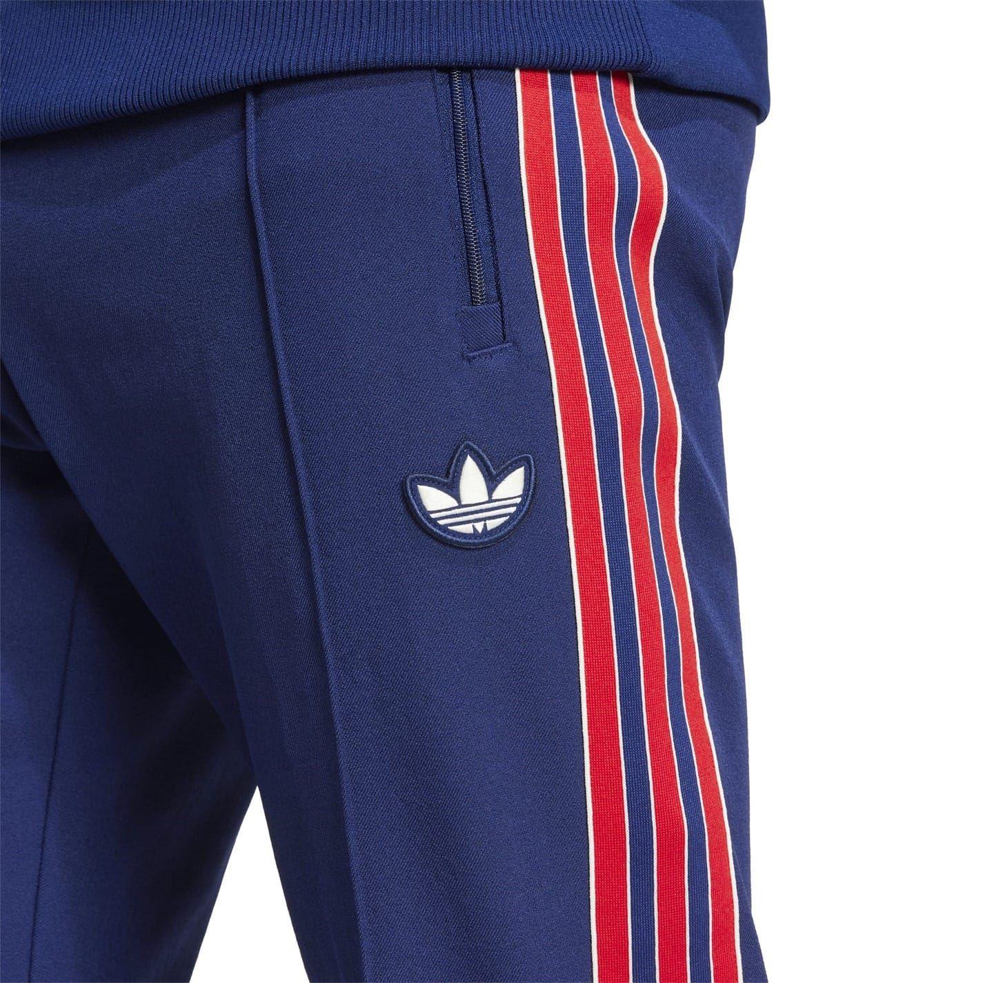 Night Sky - Side - Adidas Mens Terrace Icons Arsenal FC Tracksuit Bottoms