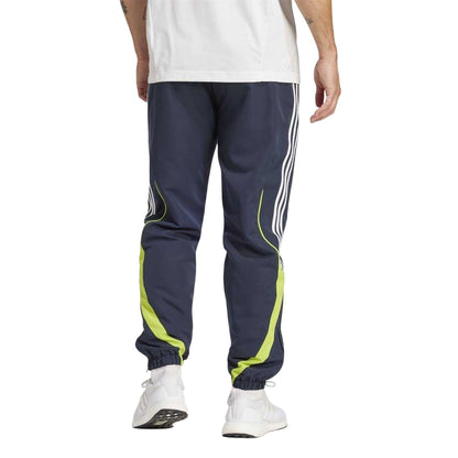 Night Navy - Back - Adidas Mens Real Madrid CF Tracksuit Bottoms