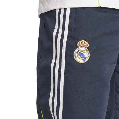Night Navy - Side - Adidas Mens Real Madrid CF Tracksuit Bottoms