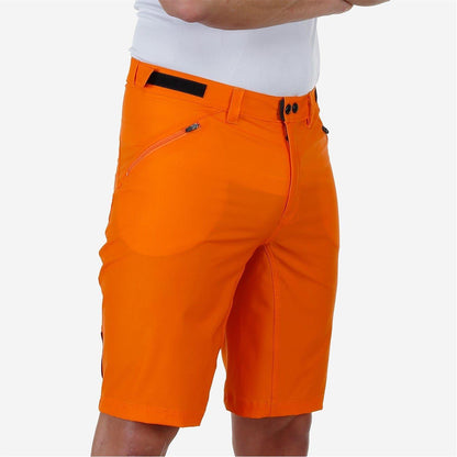 Orange - Side - Bicycle Line Mens Ostiglia 2 Baggy Cycling Shorts