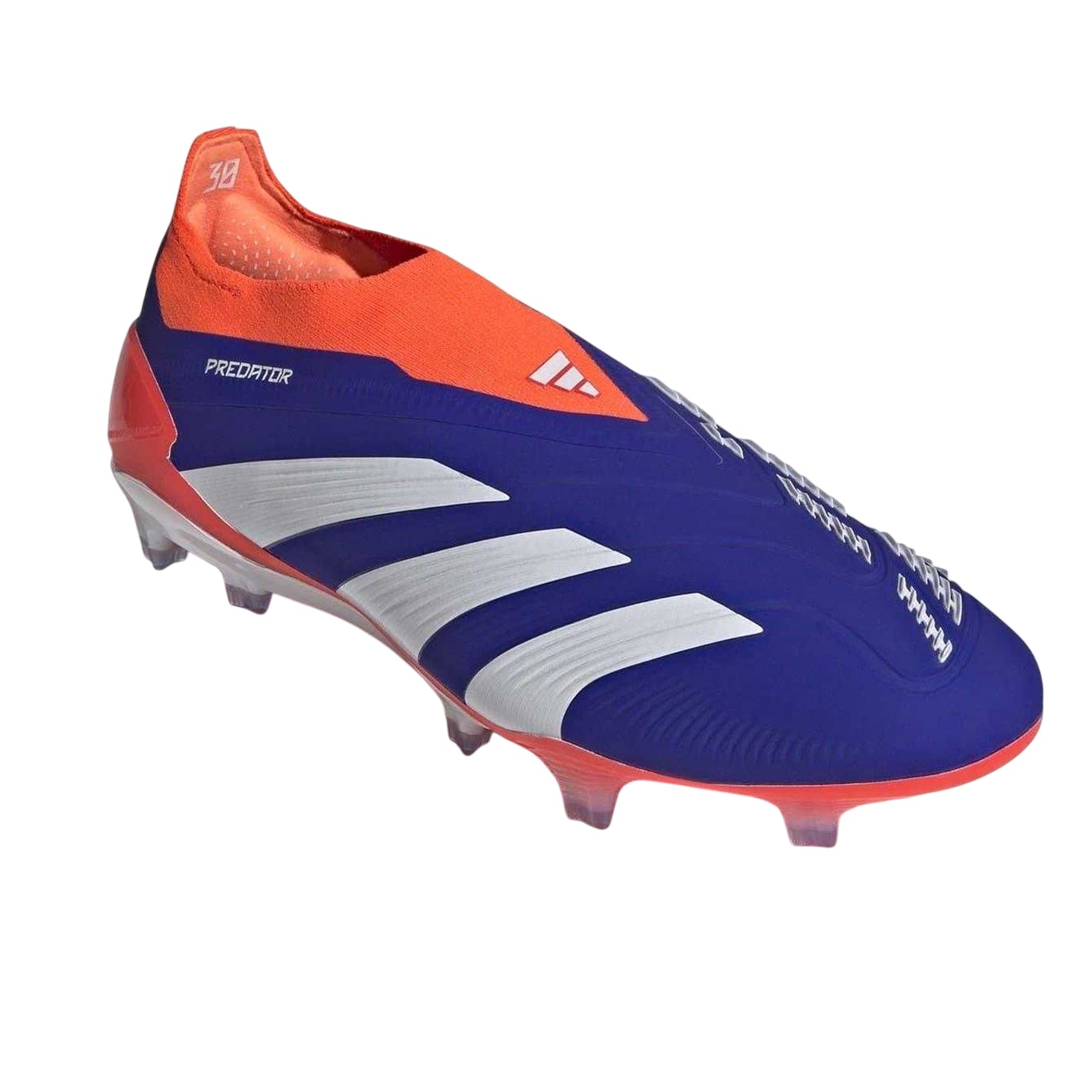Lucid Blue - Pack Shot - Adidas Boys Predator Elite Firm Ground Football Boots