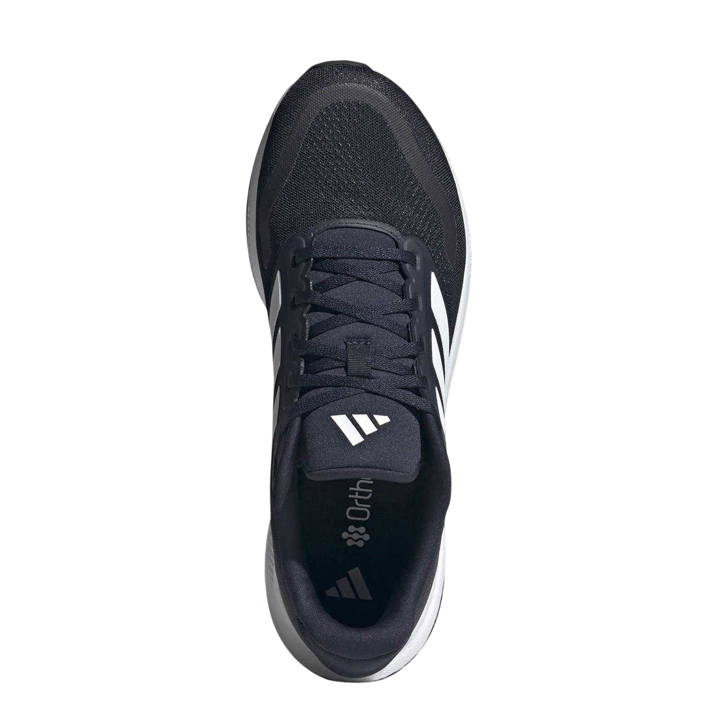Navy-White - Lifestyle - Adidas Mens Falcon Mesh Trainers