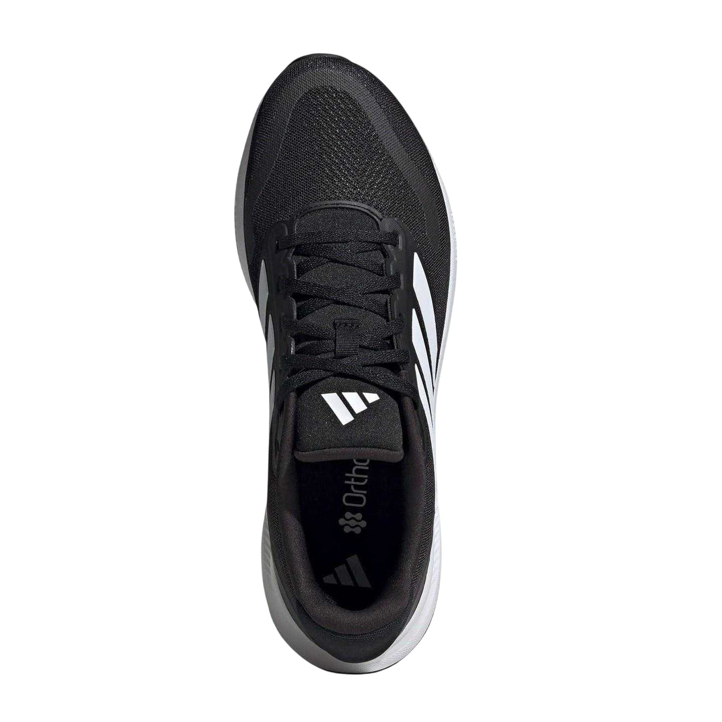Black-White - Lifestyle - Adidas Mens Falcon Mesh Trainers