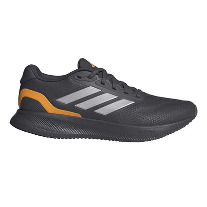 Aurora Green-Orange - Front - Adidas Mens Falcon Mesh Trainers