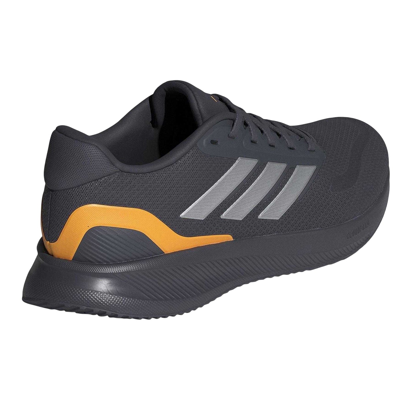Aurora Green-Orange - Back - Adidas Mens Falcon Mesh Trainers