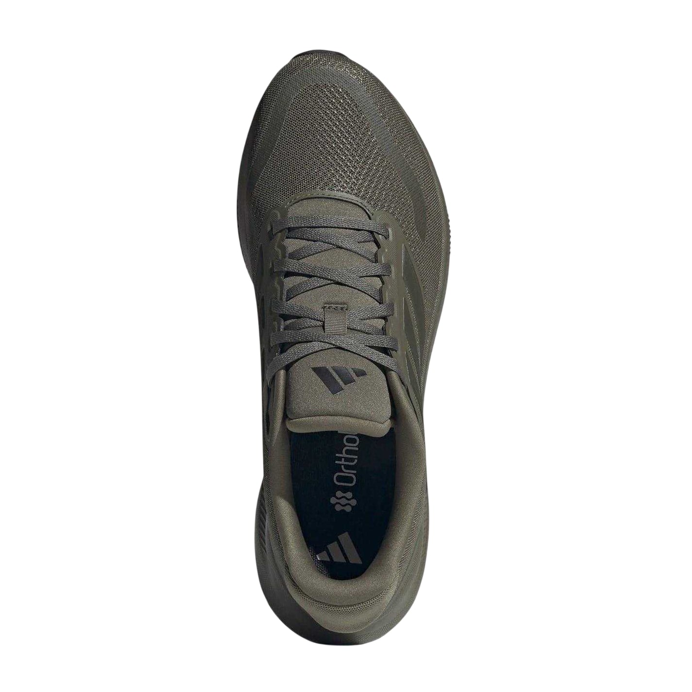 Olive-Black - Lifestyle - Adidas Mens Falcon Mesh Trainers