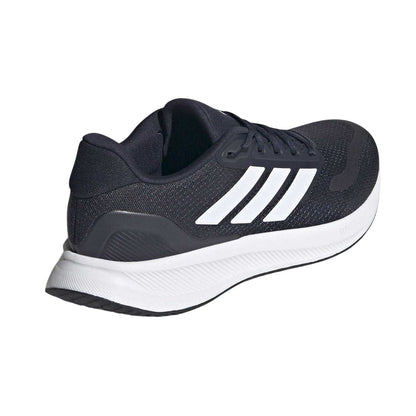 Navy-White - Back - Adidas Mens Falcon Mesh Trainers