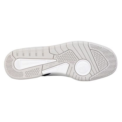 White - Back - Sergio Tacchini Mens Livorno Leather Trainers