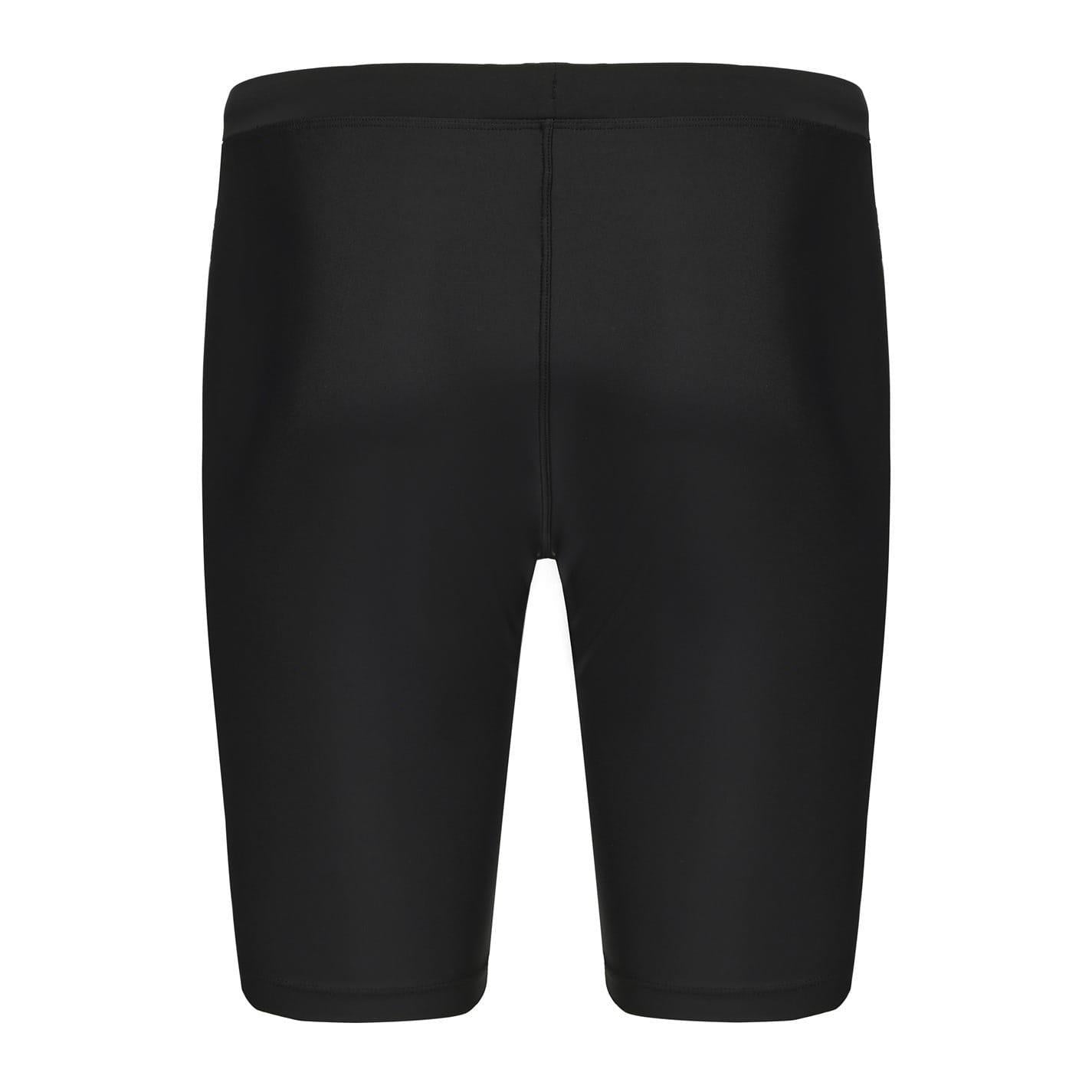 Black - Back - Slazenger Mens Elasticated Waist Swimwear