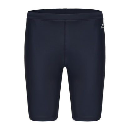 Navy - Front - Slazenger Mens Elasticated Waist Swimwear