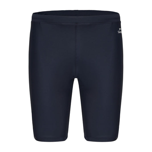 Navy - Front - Slazenger Mens Elasticated Waist Swimwear