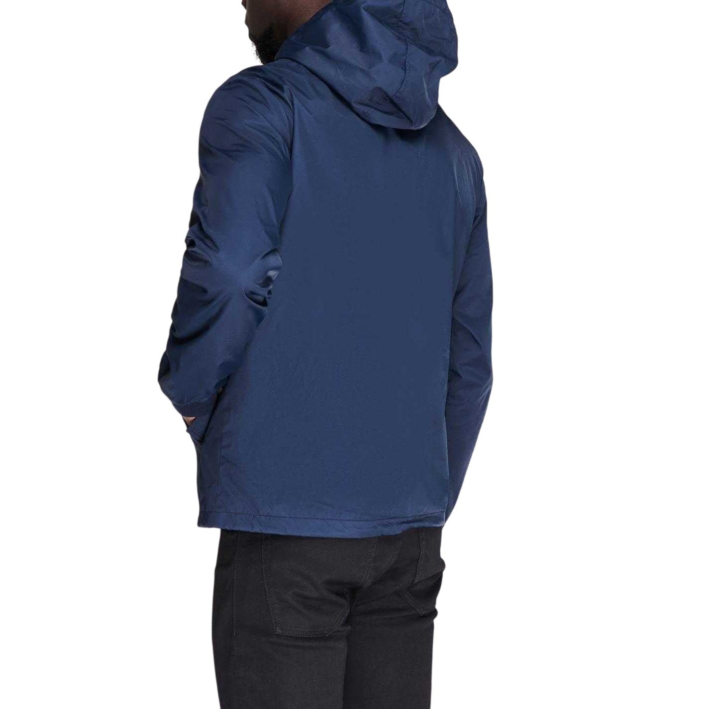 Blue Navy - Back - Original Penguin Mens Hooded Jacket