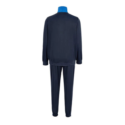 Royal Blue-White - Back - Slazenger Mens Chevron Lightweight Tracksuit Set