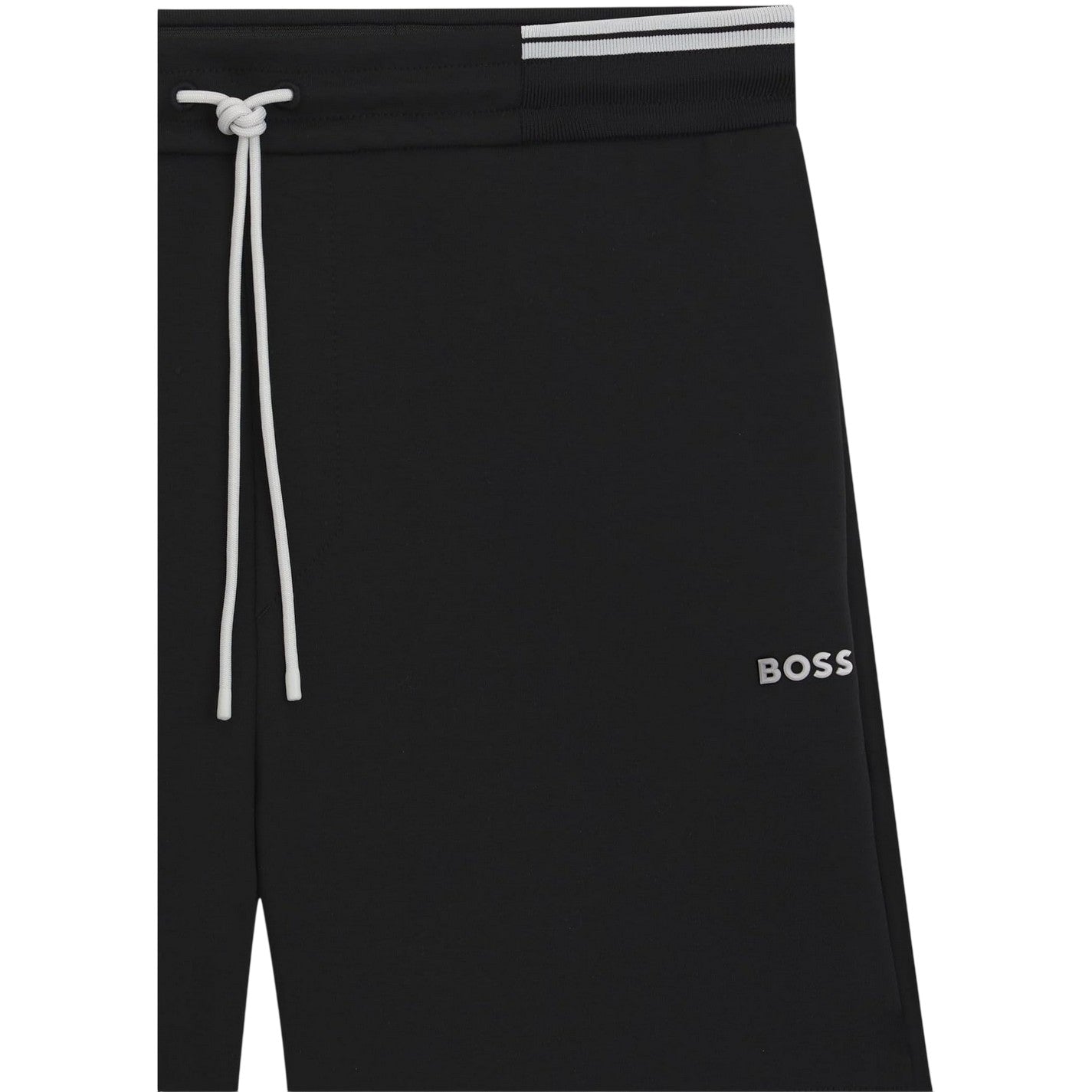 Black - Side - Boss Mens Zone Shorts