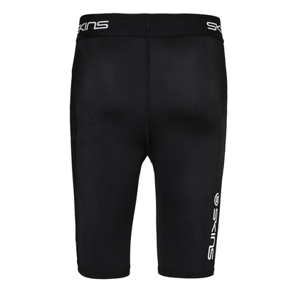 Black - Back - Skins Mens Series-1 Fitted Compression Shorts