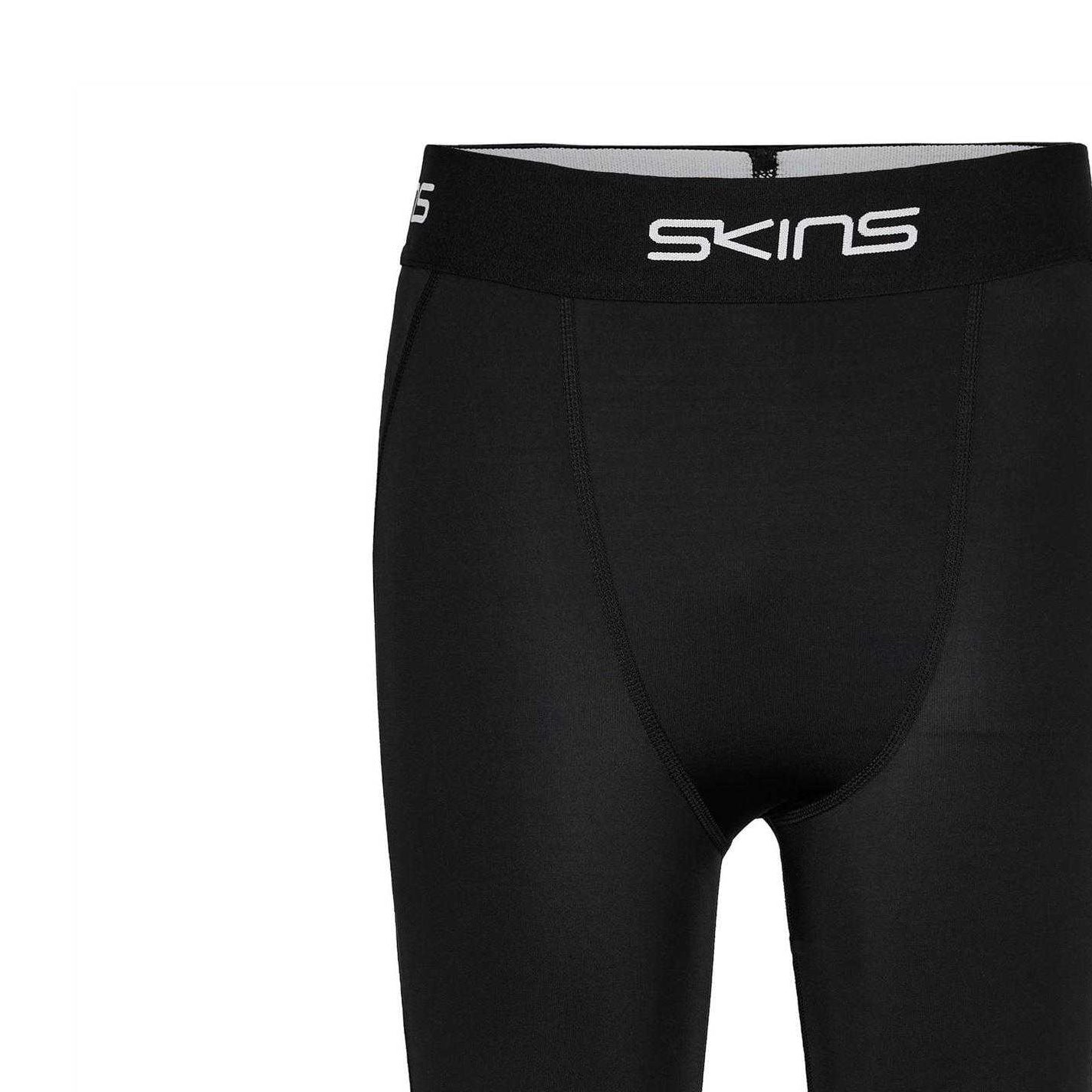 Black - Side - Skins Mens Series-1 Fitted Compression Shorts