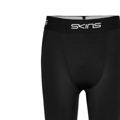Black - Side - Skins Mens Series-1 Fitted Compression Shorts