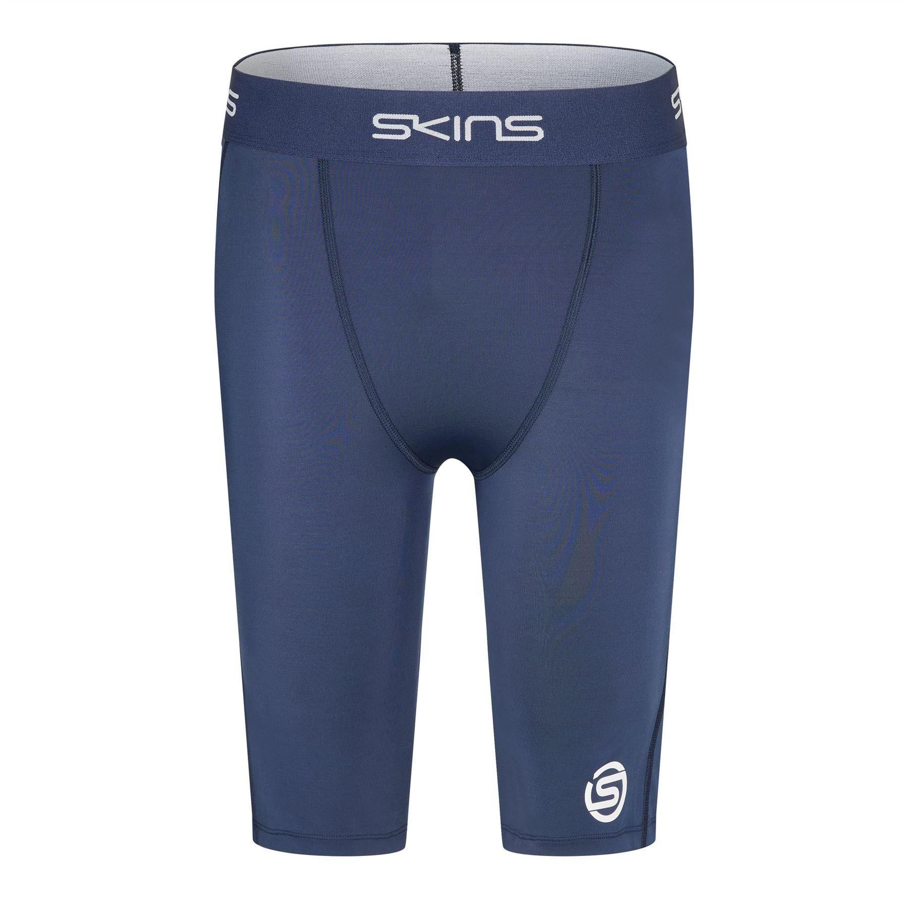 Blue - Front - Skins Mens Series-1 Fitted Compression Shorts