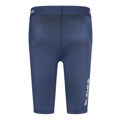 Blue - Back - Skins Mens Series-1 Fitted Compression Shorts