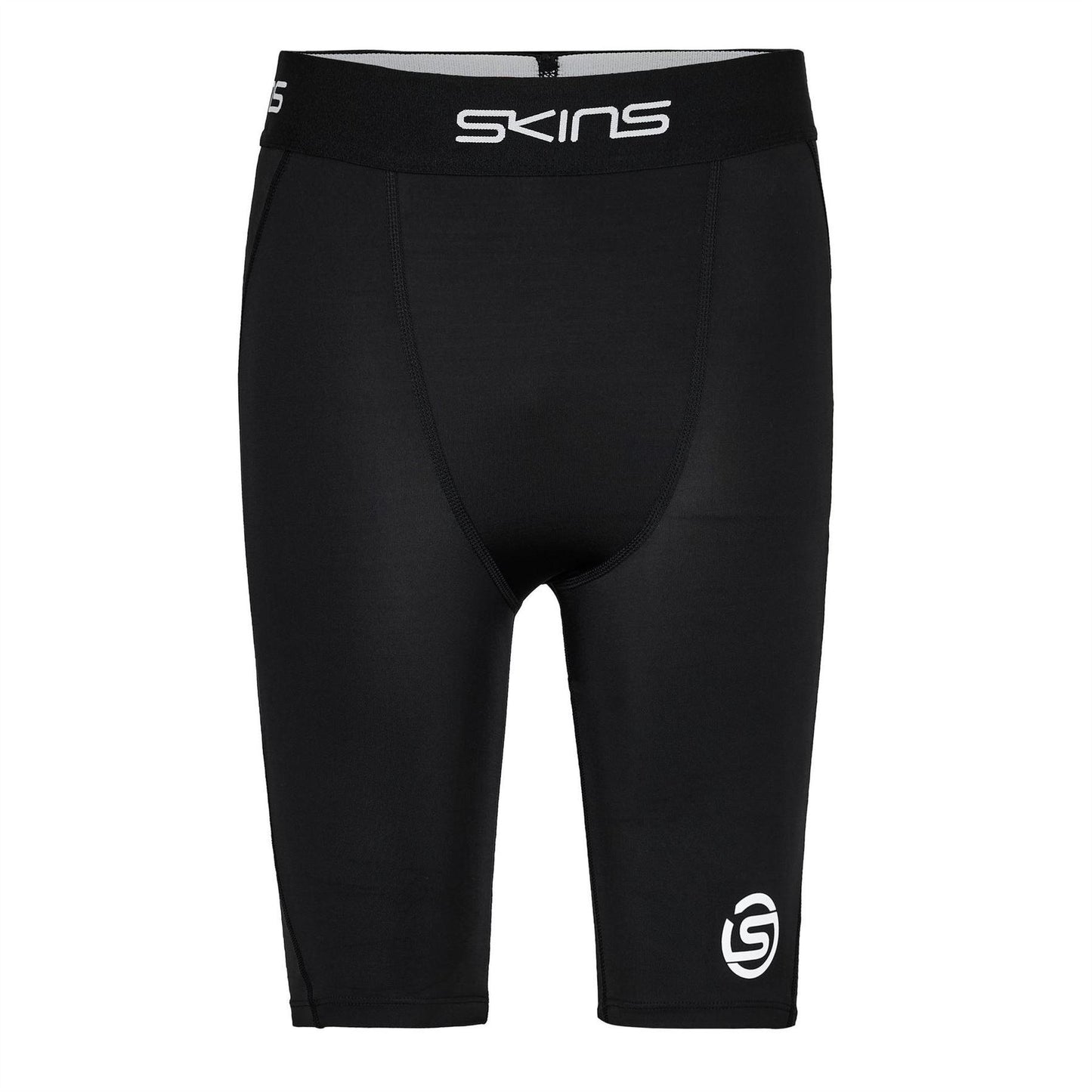 Black - Front - Skins Mens Series-1 Fitted Compression Shorts