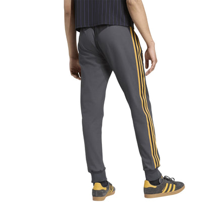 Black - Back - Adidas Mens Terrace Icons Manchester United FC Tracksuit Bottoms