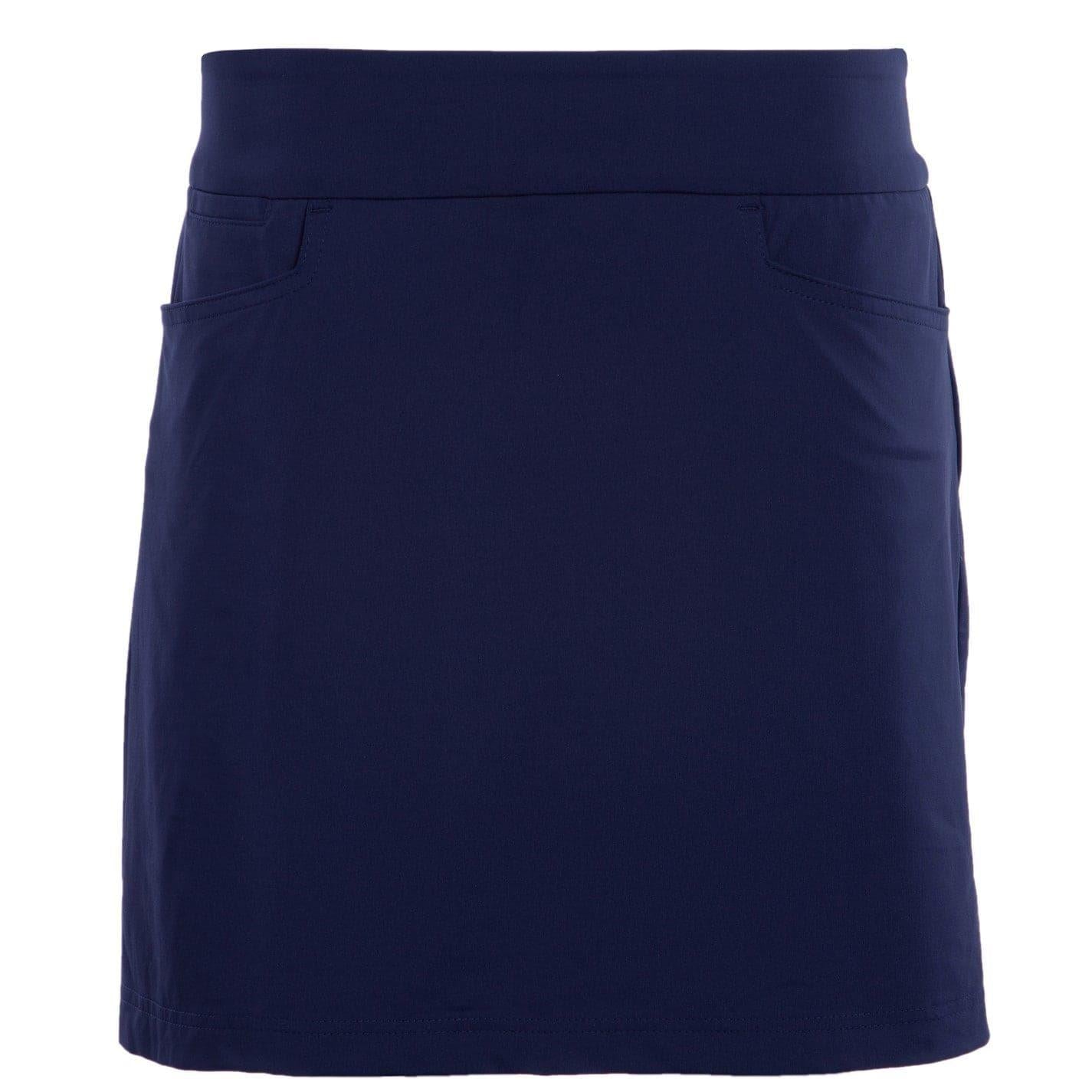 Navy - Front - Slazenger Womens-Ladies Plain Golf Skort