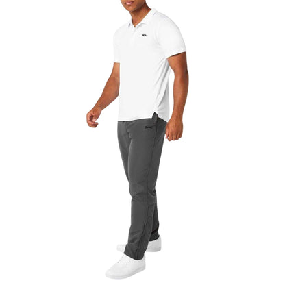 Charcoal - Side - Slazenger Mens Regular Sweatpants