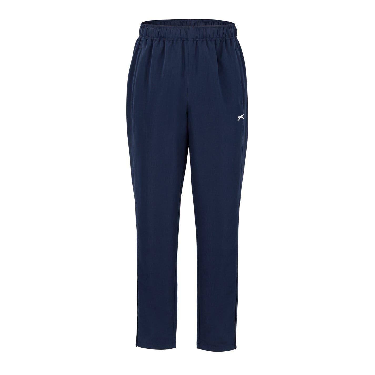 Navy - Front - Slazenger Mens Regular Sweatpants