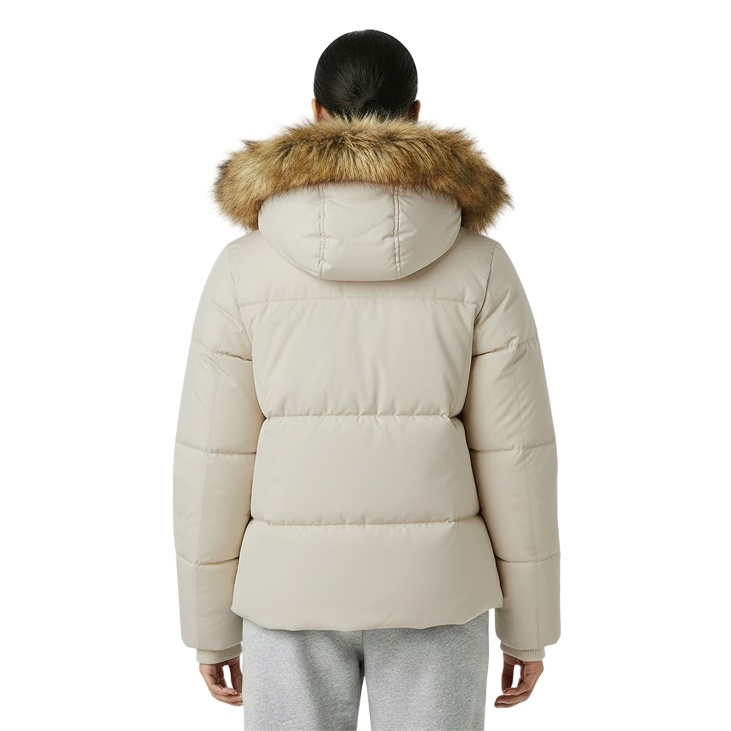 Beige - Lifestyle - Jack Wills Womens-Ladies Riley Puffer Jacket