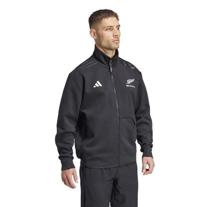 Black - Pack Shot - Adidas Mens All Blacks 2024 Anthem Jacket