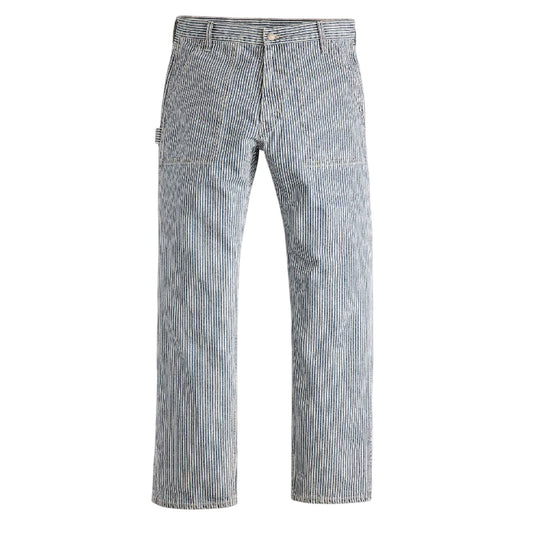 Blue - Front - Levis Mens 555 Relaxed Fit Jeans