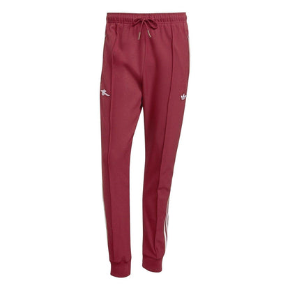 Red - Front - Adidas Mens Terrace Icons Arsenal FC Tracksuit Bottoms