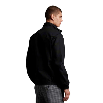 Black - Back - Lyle & Scott Mens Harrington Jacket
