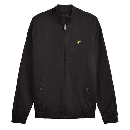 Black - Front - Lyle & Scott Mens Harrington Jacket