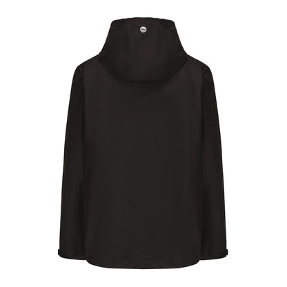 Black - Back - Slazenger Mens Showerproof Waterproof Jacket