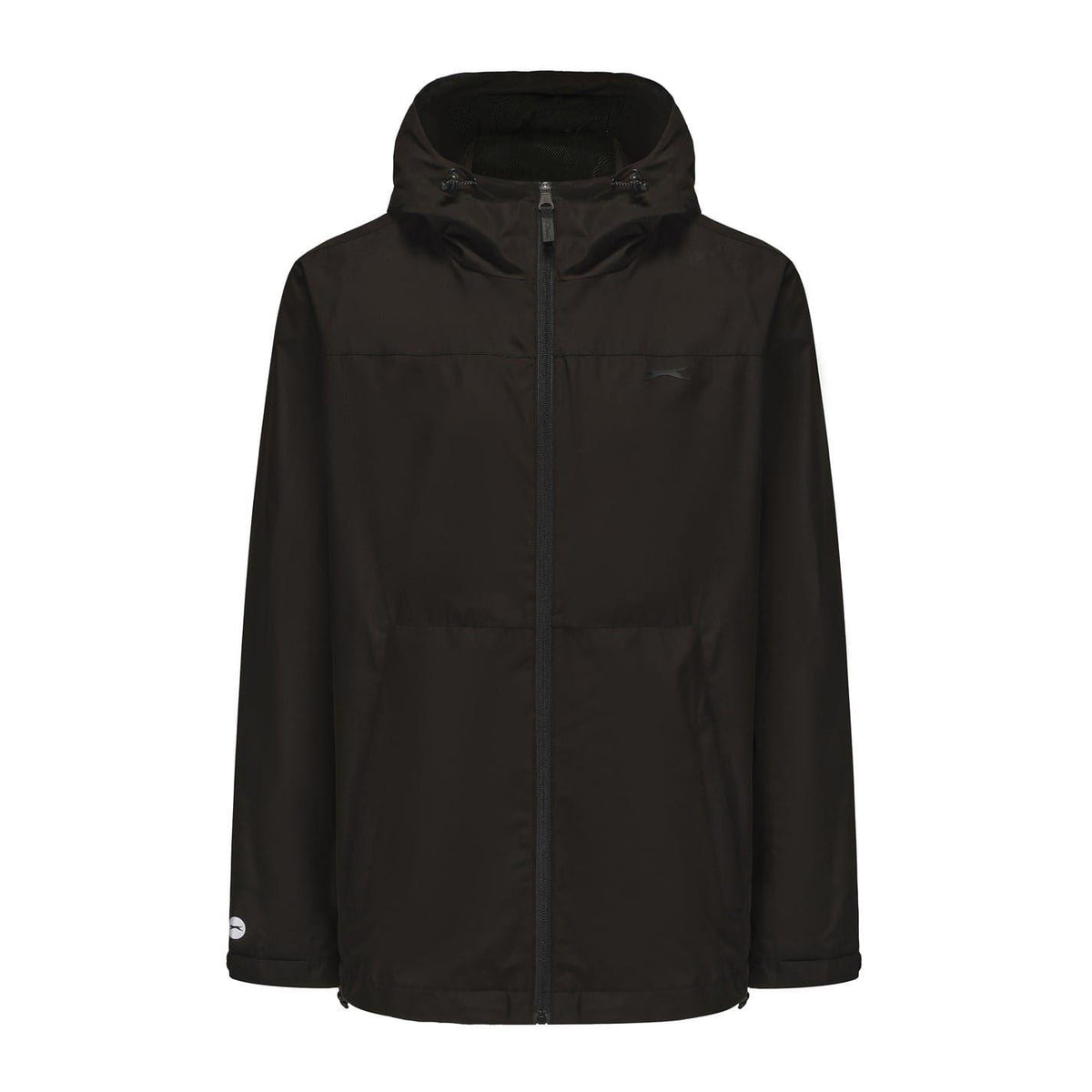 Black - Front - Slazenger Mens Showerproof Waterproof Jacket