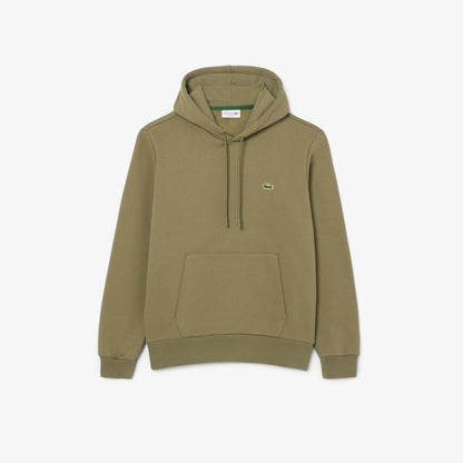 Green - Front - Lacoste Mens Organic Cotton Hoodie