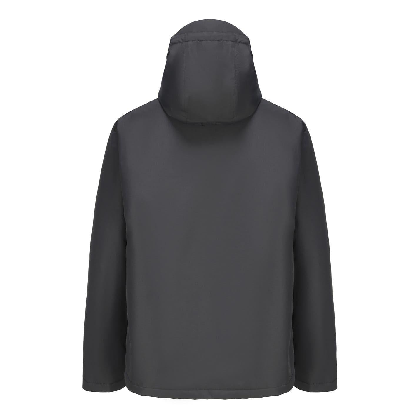 Charcoal - Back - Gelert Mens Insulated Jacket