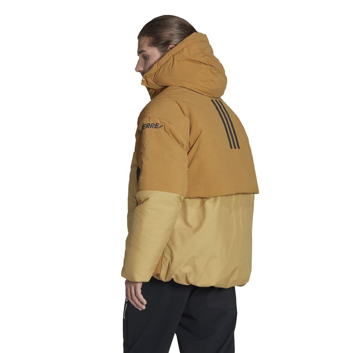 Mesa Rose-Golden - Back - Adidas Mens Terrex Myshelter Insulated Jacket