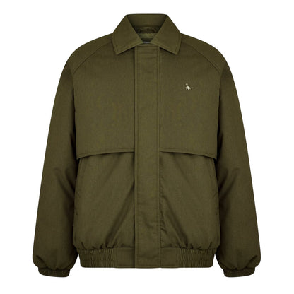 Khaki Green - Front - Jack Wills Mens Polycotton Harrington Jacket