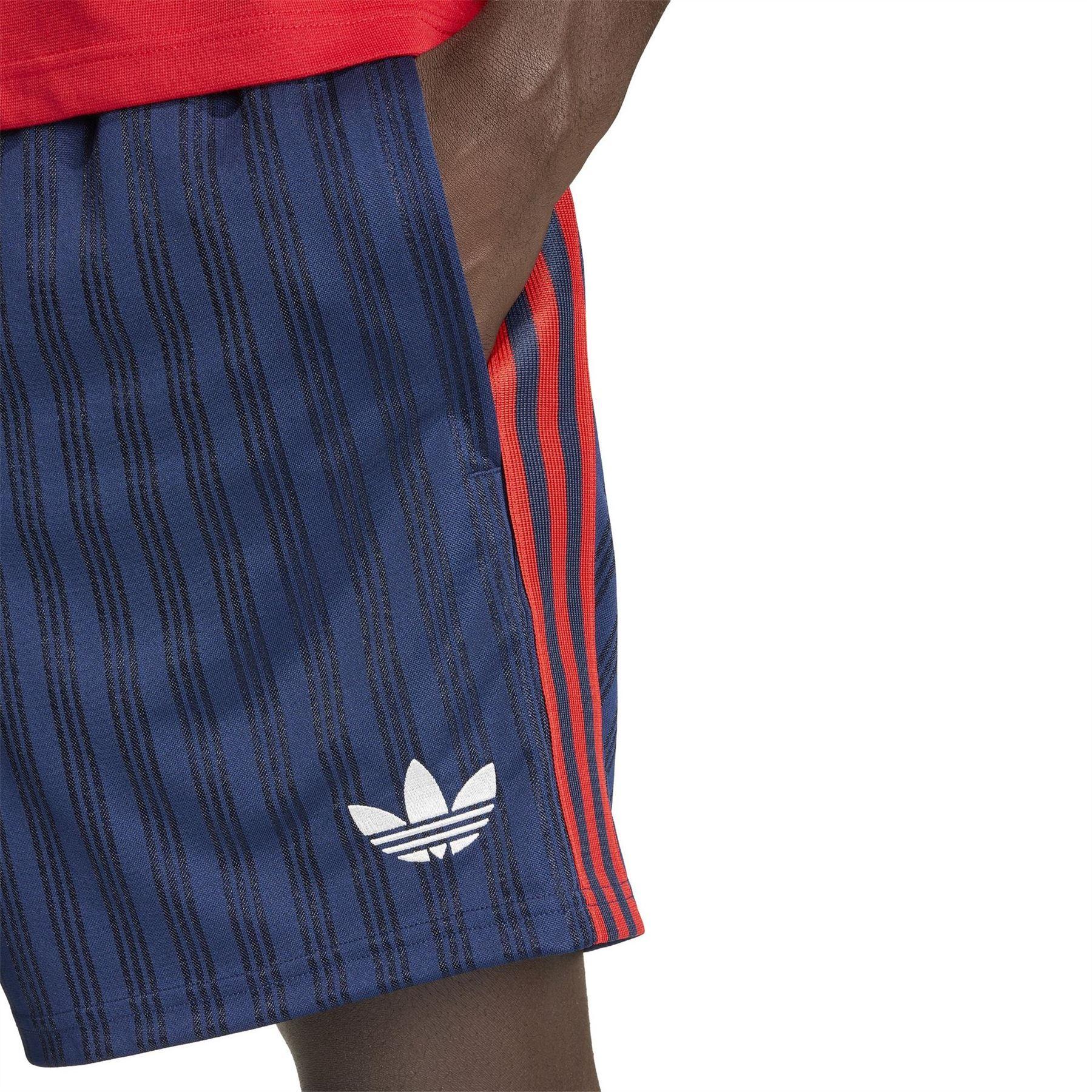 Blue-White - Side - Arsenal Mens Originals 25-26 Adidas Regular Shorts